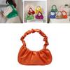 Stylish Korean Cloud Purse 2022 Pu Wrinkled Bag For Women Casual Shoulder