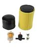 Outdoor Maintenance Air Filter Kit Compatible Air Filter Replacement Lawn Mower Engine Protection Filter Efficient Dirt Capture