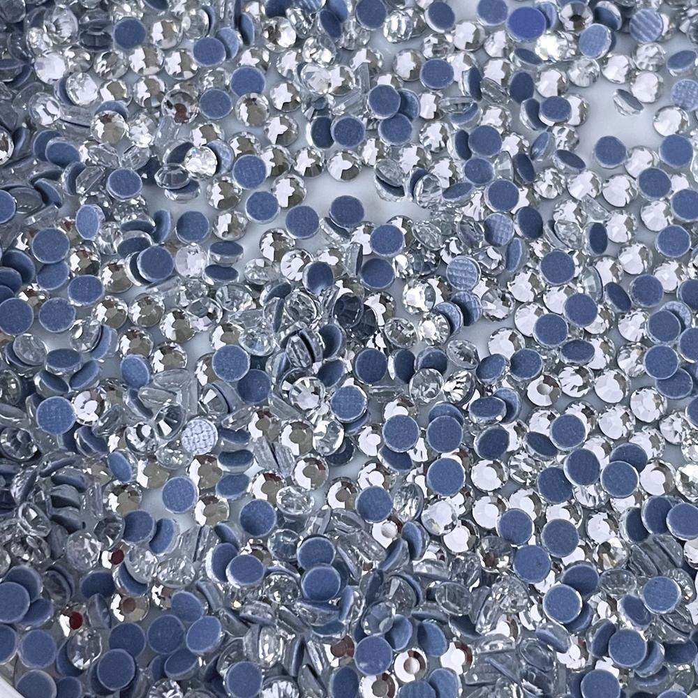 1KG Mobile Phone Shell Garment Shoes Cups Rhinestones Bulk Packing Crystal AB Hotfix Glass SS10 Flat Back Stone 1 Bag 3.8-3.9mm ss16/1kg