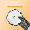 Oven Mitts Heat Resistant Cooking Gloves Thick Baking Mittens Grilling BBQ Gloves Non Slip Kitchen Microwave Oven Gloves