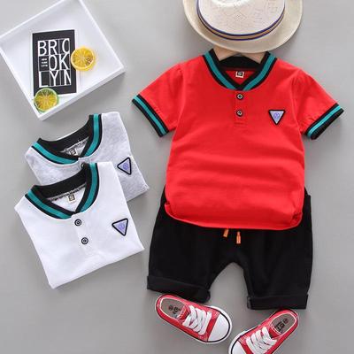 0-4 jahre alt baby jungen polo kleidung anzüge outfit Koreanische mode baby mädchen t-shirt + shorts zwei-stück sets