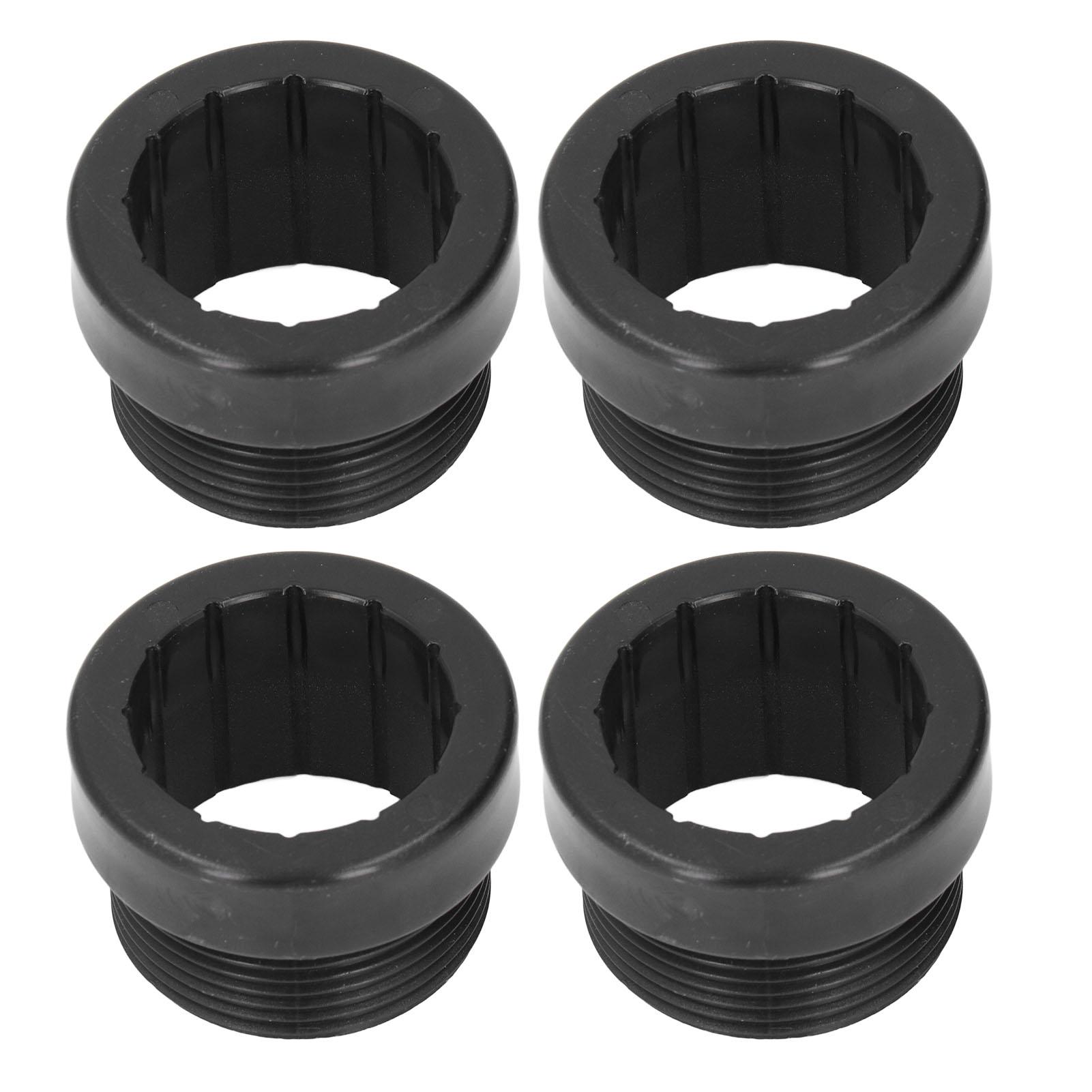 Outsideworld Unisex White 4Pcs Pool Umbrella Stabilizer Adapter Abs Pool Umbrella Threaded Adapter Sleeve For Outdoor Patio Umbrellas Insert