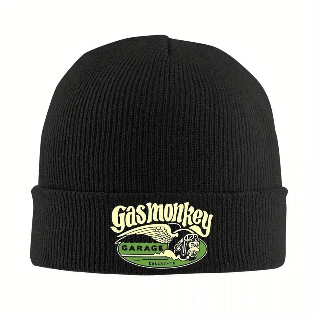 New Hot Rods Motorcycles Racing Knitted Caps For Women Unisex Beanie Winter Hat Gas Monkeys Garage Warm Cap