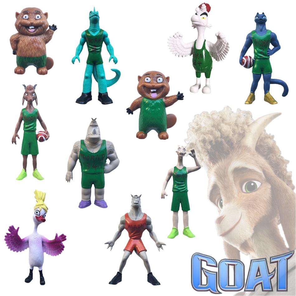 6-8 Stück/Set Cartoon Miracle Dream Team Anime Figuren GOAT Cosplay Actionfigur PVC Sammlung Schreibtisch Statue Ornament Spielzeug Langlebiges Geschenk