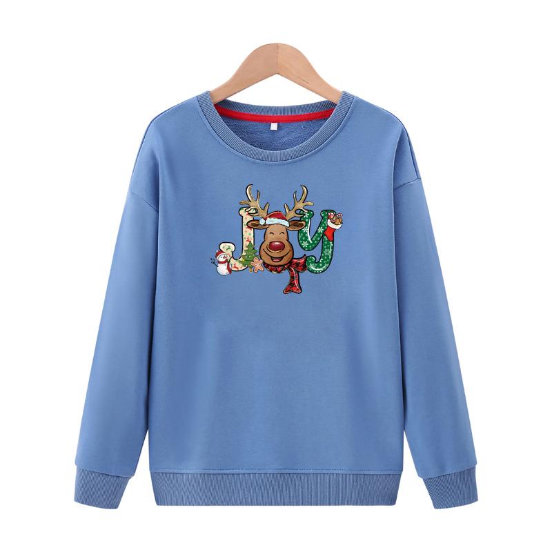 Parches Para Ropa Christmas Joy Hoodies Термопрессовая аппликация Футболка Одежда Наклейки Diy Parches Decals Горячая печать