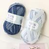 Durable 200g/Roll Denim Yarn Blue Color Durable Material Crochet Thread Soft Texture Washed Finish Weaving Cord For Handbags