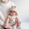 Quick Dry Sun Cap Cartoon Bear Ear Fisherman Hat New Summer Baby Hat  Boys Girls