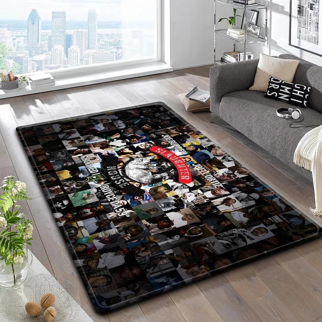 Rap Wu T-TANG Clans Series Sign Carpet Kitchen MatEntrance Doormat Bedroom FloorDecoration Living Room Bathroom Anti-slip Rug