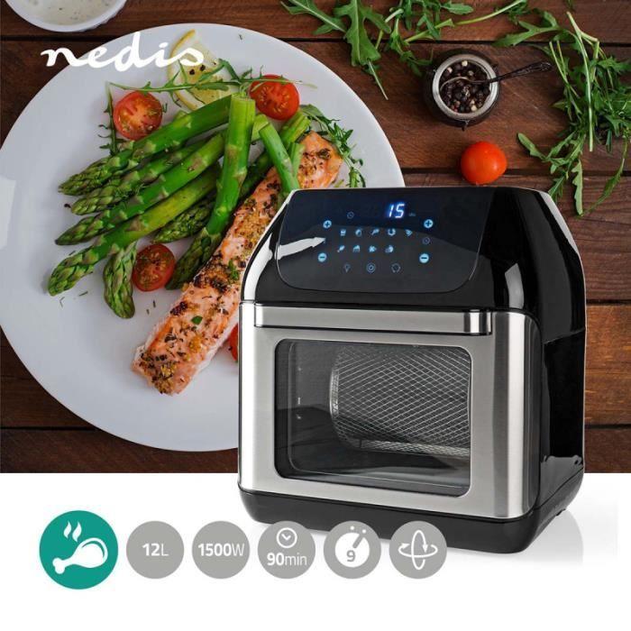 NEDIS Mini Multifunction Oven 9-in-1 Air Fryer 12L