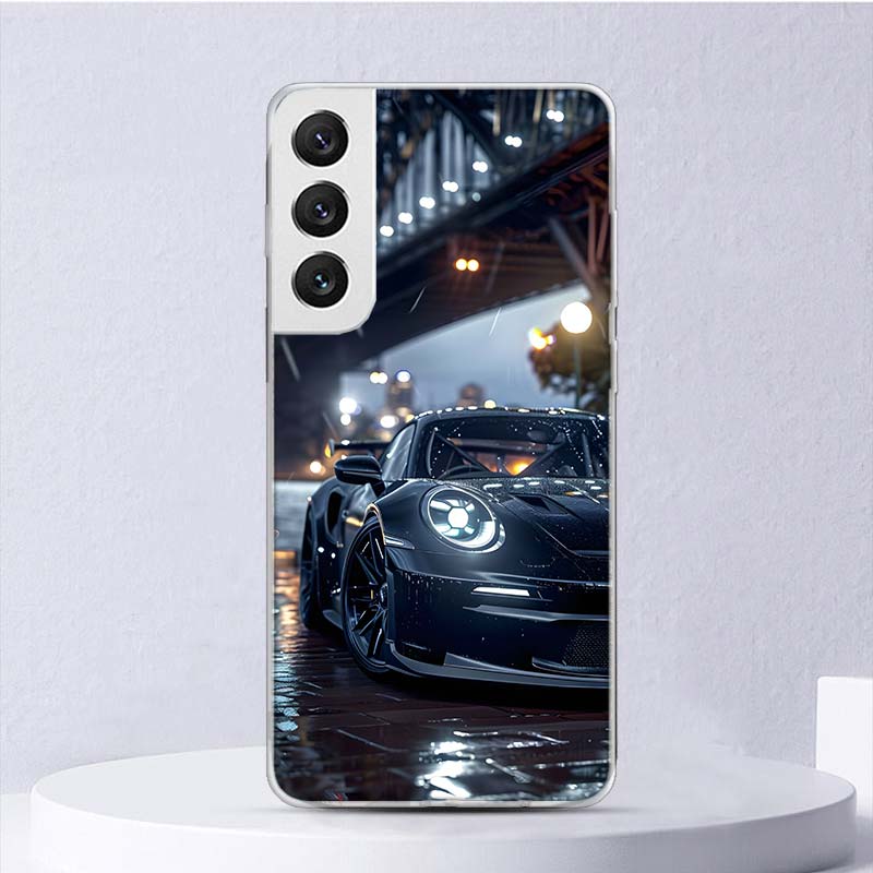 Cool Male Men Sports Cars Soft Case For Samsung Galaxy S25 S24 S23 S22 Ultra Phone Cover S21 S20 FE S10 Plus S10E S25U Funda Coq