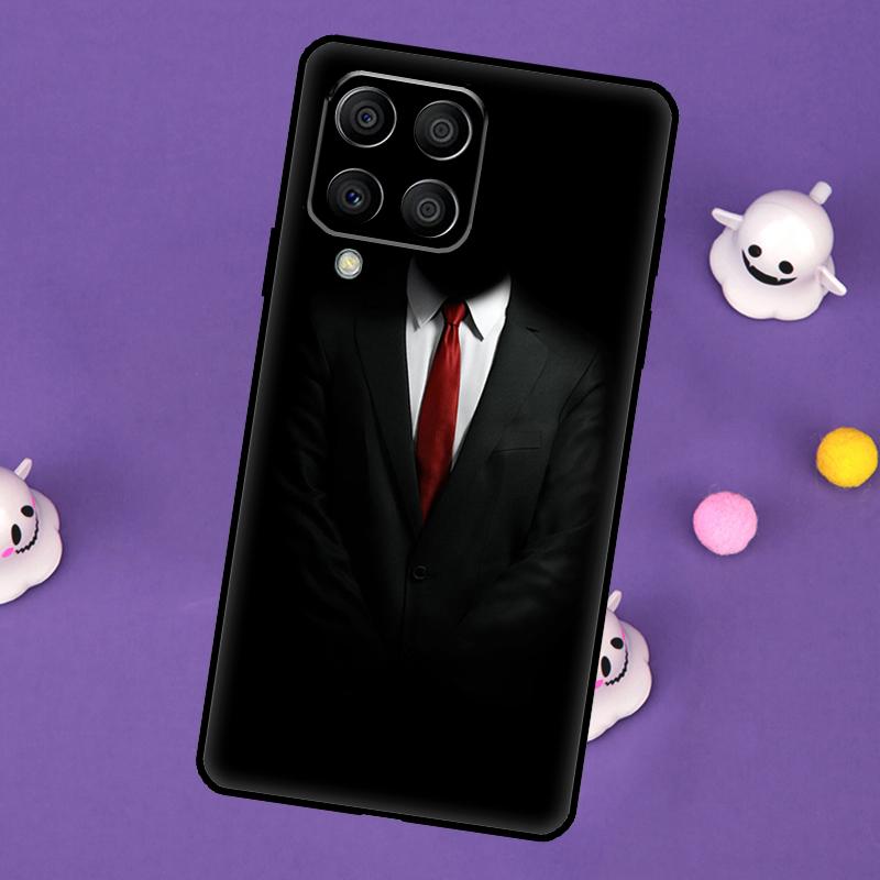 Suit and Tie Cover For Samsung Galaxy M54 M14 M34 M33 M13 M23 M53 M15 M55 M31 M51 M20 M30s M32 M52 Case