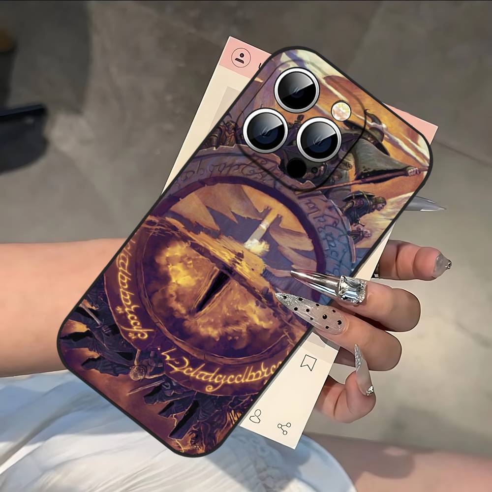 The-Y-Lords-of The-R-Rings-T Phone Case For IPhone 17 16 15 14 13 12 11 PRO MAX PLUS Mini TPU Soft To Skin-friendly Case