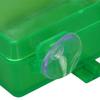 Suction Cup Reptile Feeder Escape Proof Reptile Feeding Food Water Bowl for     Bearded Dragon Green