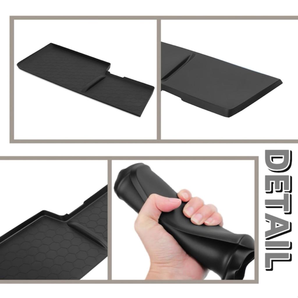 Bornoon Tray Mat for Suzuki New Custom for the Seat Open Tray Rubber Easy Rubber Small Item Storage Pocket Car No Rattle Spacia/Spacia MK54S/MK94S,