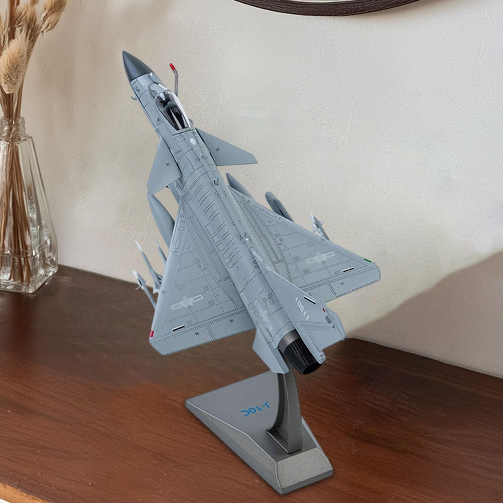 

1/72 Fighter Jet Diecast Aircraft Ornament Gift Kids Adults Plane Model J 10C