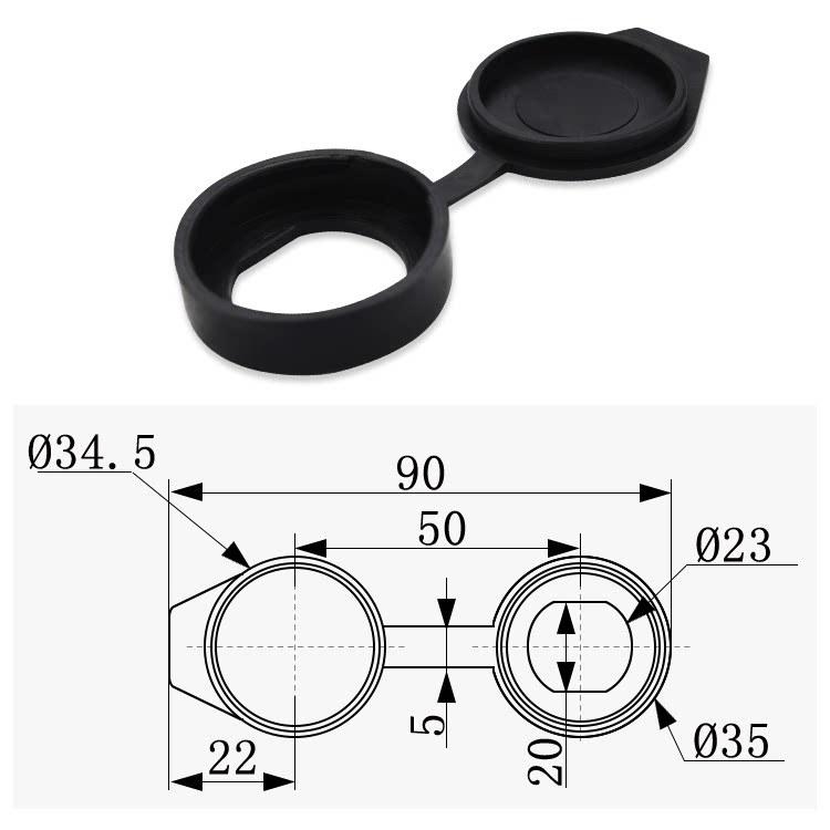 

Nylon Plastic Triangle Cam Lock Dust Cover for Industrial Electrical Cabinet Doors чёрный