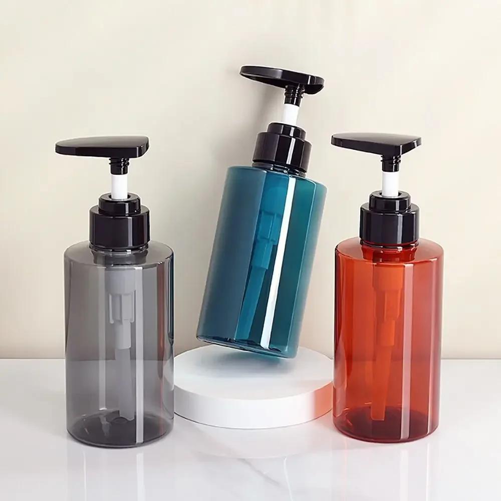 Hand Soap Dispenser Lotion Container Pump Shampoo Bottle Dispenser Refillable Cylinder Empty Corrosion-resistant Bathroom Adult