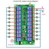 315Mhz/RF433Mhz Wireless Remote Control Switch DC 12V-36V Relay 18CH Receiver Controller and 18Button Transmitter