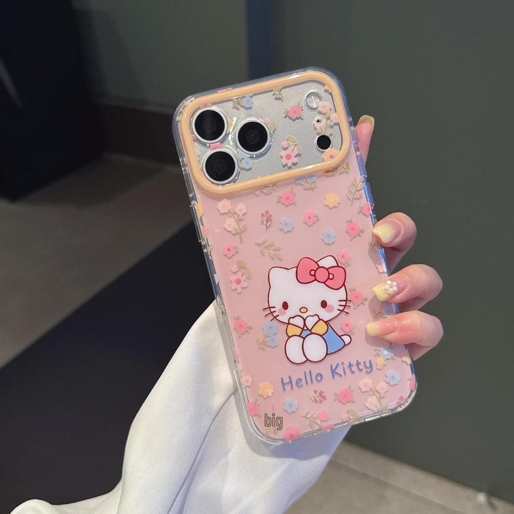 Inspired Floral Print Cat Case for iPhone 17 Pro Max/15 Pro