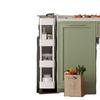 Multi-Layer Narrow Gap Floor-Standing Kitchen and Bathroom Storage Rack