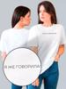 T-Shirt with I Told You So Print