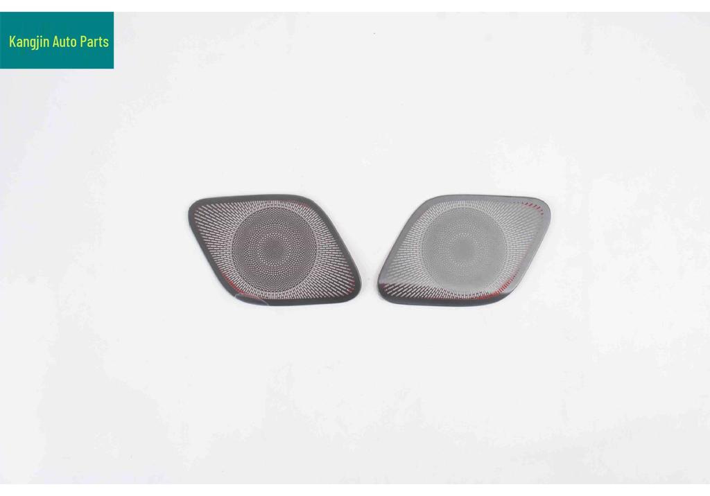 Black Stainless Steel Interior Mods: Reading Lights, Front Pillar Speaker Grilles, and Air Vents for 25 BYD Tang L Models.