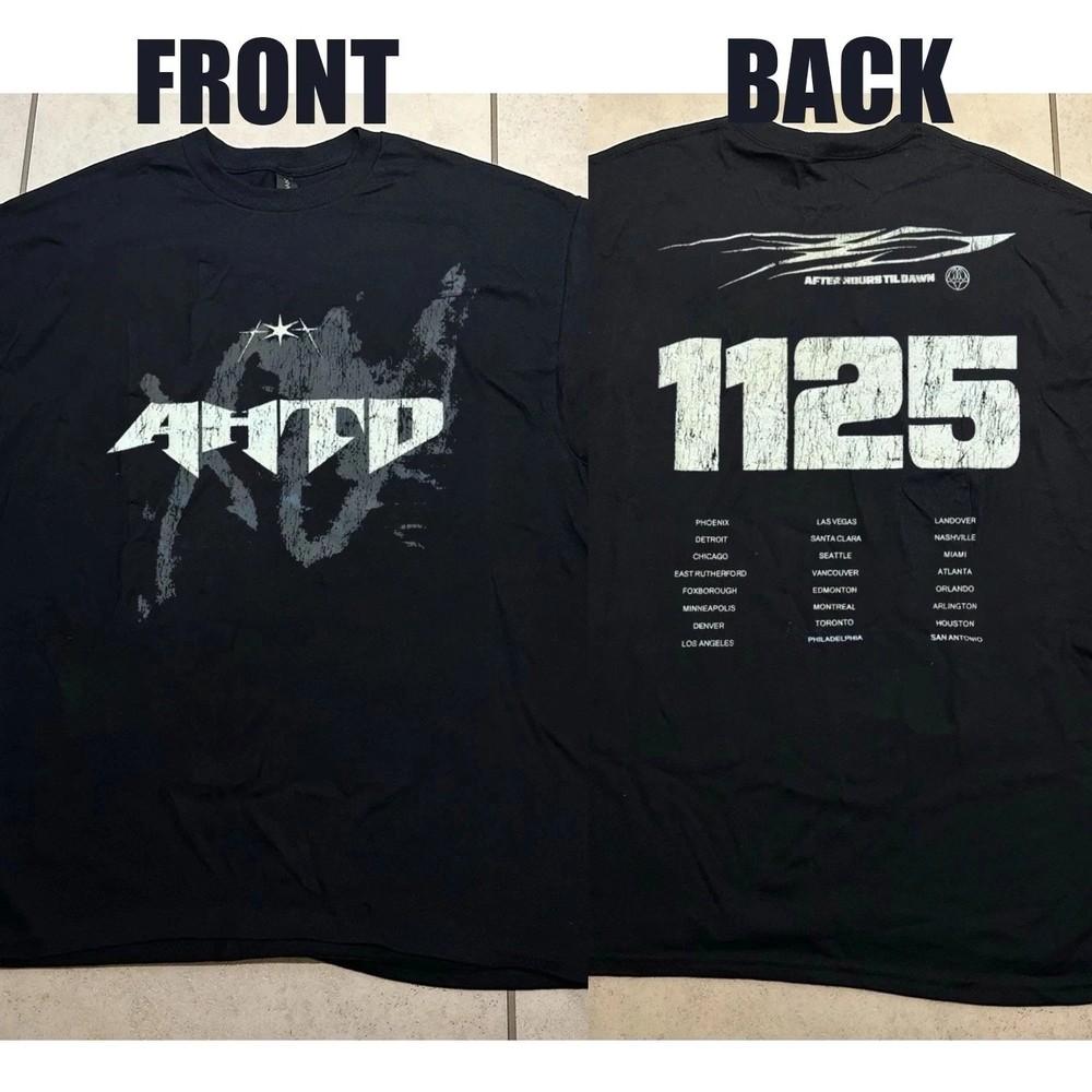 

НОВЫЙ! The Weeknd After Hours Til Dawn Tour Мерч Футболка Все Размеры, РЕПРИНТ L