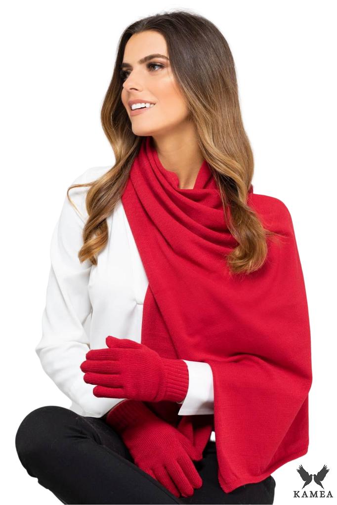 Scarf*05 Women' Winter Red Color