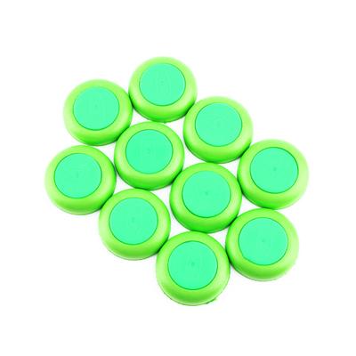 Toptan 10 adet Yumuşak Yedek Disk Yeşil Mermi Aksesuarı Çocuk Erkek