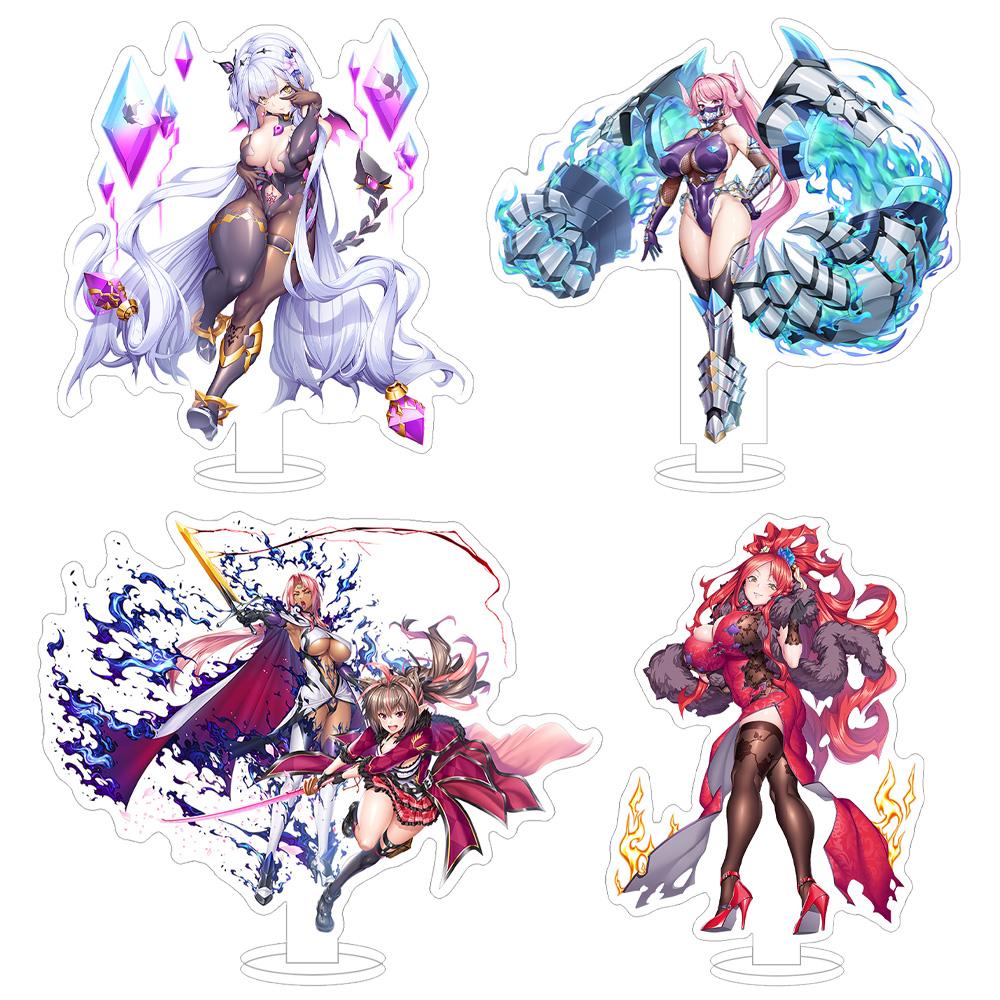 Taimanin Aozora Miki Minase Momiji Tina Worrell Uehara Rin Mori Shizuka Kugimitsu Chloe Bilva Anime Figure Acrylic Stand Gift