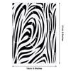 Leopard Print 12 Sheets Leopard Print Reusable Plastic Animal Print Stripe Stencils for and Walls X Stencils, Stencils, Stencils, Painting, Baking,