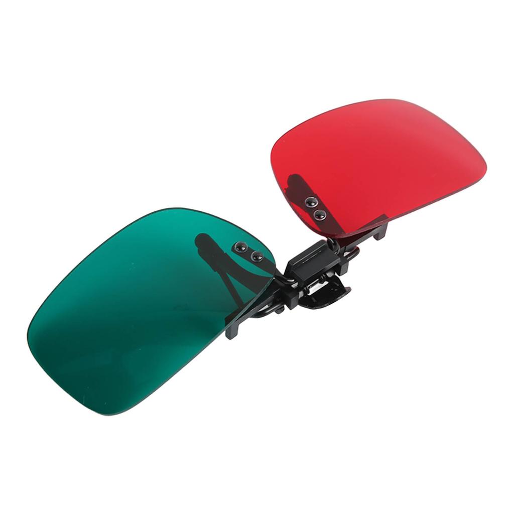 Red Green Clip On Glasses Spectacles Left Green Right Red Amblyopia Corrective Glasses