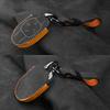 Alcantara Suede For Trumpchi Empow Series Suede Hand-Swen Car Key Case Protective Cover Buckle Car Accessories