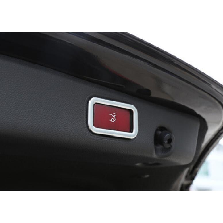 Cover Trim 1PCS ABS Silver For Benz GLC X253 Back Door Tailgate Handle 2016-