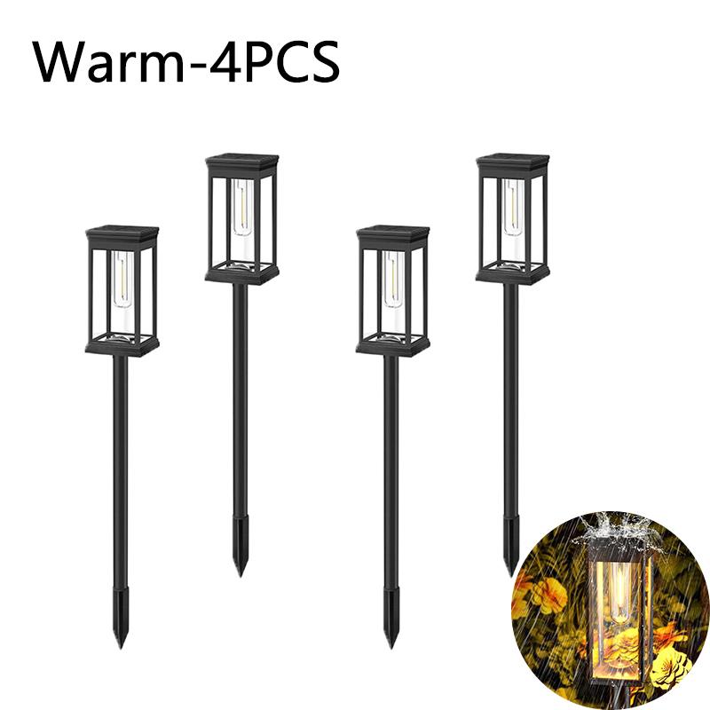 Solar Tungsten Lawn Light Outdoor LED Tungsten Light Outdoor Waterproof Ground Plug Light Solar Lawn Light