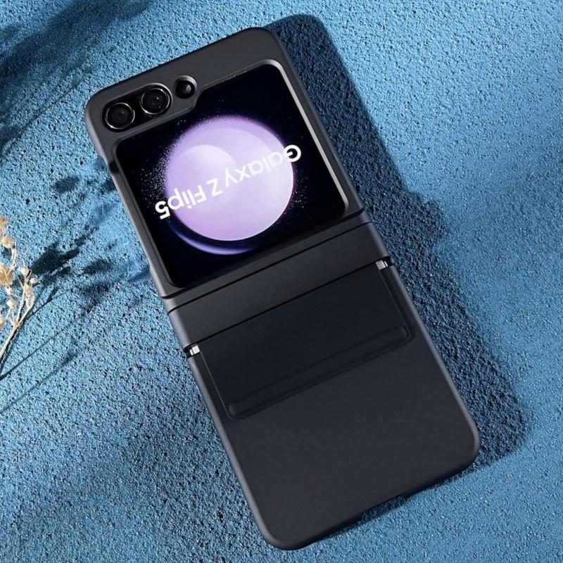 Phone Case for Samsung Z Flip 7 6 5 4 3 Flip7 Flip6 Flip5 Flip4 5G Hinge Silicone Protector Solid Color Hard PC Full Cover Skin