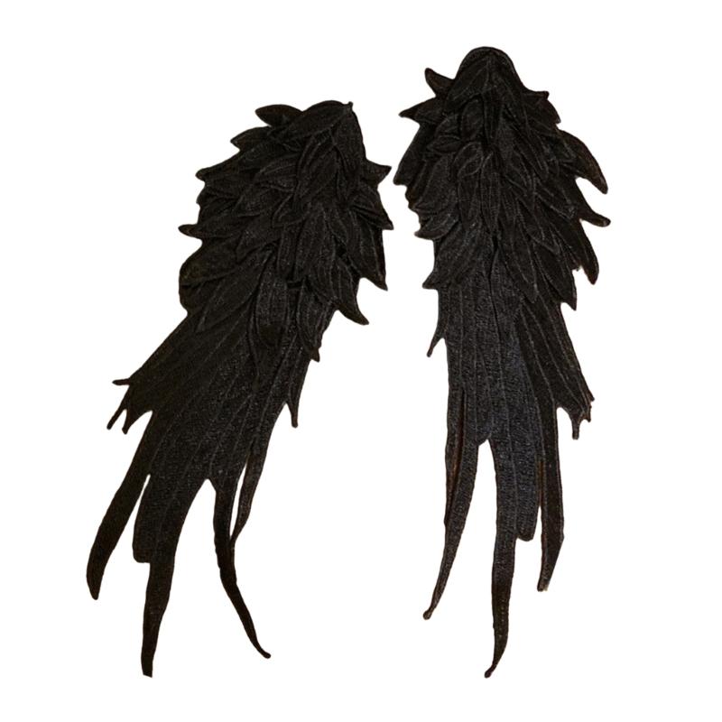 Feather Duckbill Hair Clip Side Hairpin Embroideried Wing Shape Hair Clip for Women Girl Hair Decoration Accessories