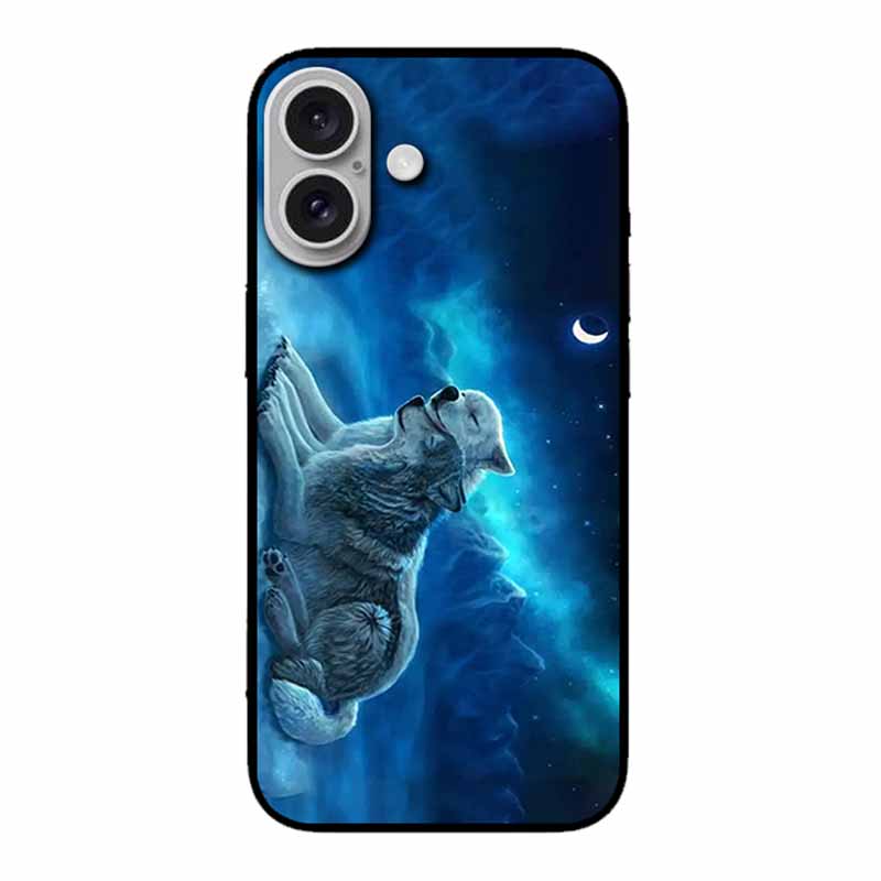 For Iphone 17 5G Case 2025 6.3" Bag Flowers Black TPU Silicone Soft Back Cover For Iphone 16 Plus 17 Phone Case Shockproof Shell