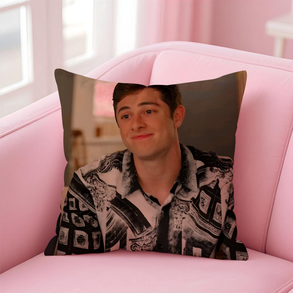 

BBen Cross TV Character Cushion Cover Pillow Case Soft Friendly Fabric Concealed Zipper 30X30cm