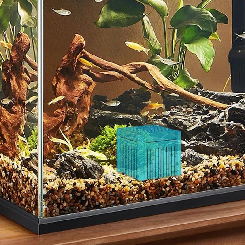 Akvaryum Küp Filtre Akvaryum için Aktif Karbon Akvaryum Malzemeleri Kömür Koku Giderici Tatlı Su için Filtrasyon Yardımcısı