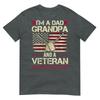 Im A Dad Grandpa And A Veteran Nothing Scares Me TShirt