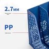Deli Thickened 4-Grid File Holder with Pen Holder