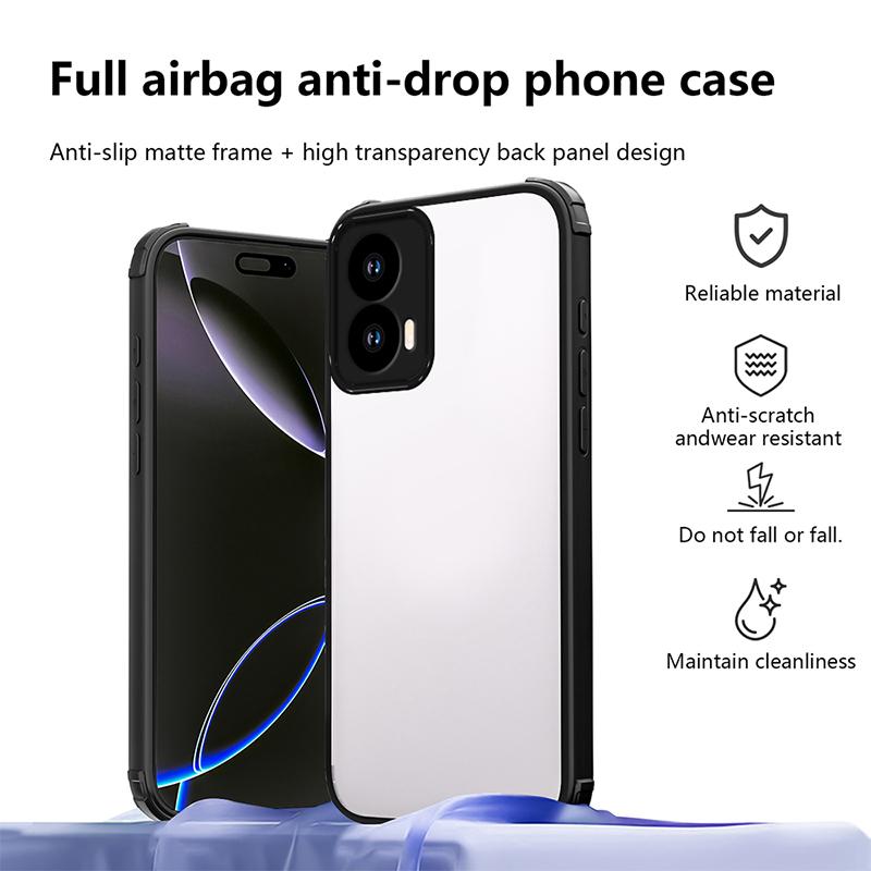 New Anti Drop Transparent Cover for OPPO A11 A11K A12 A18 A38 A40 A40M A58 A58X Hard PC Material Ultra Thin Protective Cases