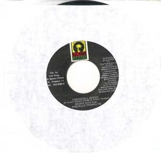 7inch Record BEENIE MAN, CHEVELLE FRANKLYN - Dancehall Queen / Dancehall Queen ( NONE ISLAND 1997 Jamaica Reggae, Ska & Dub Used