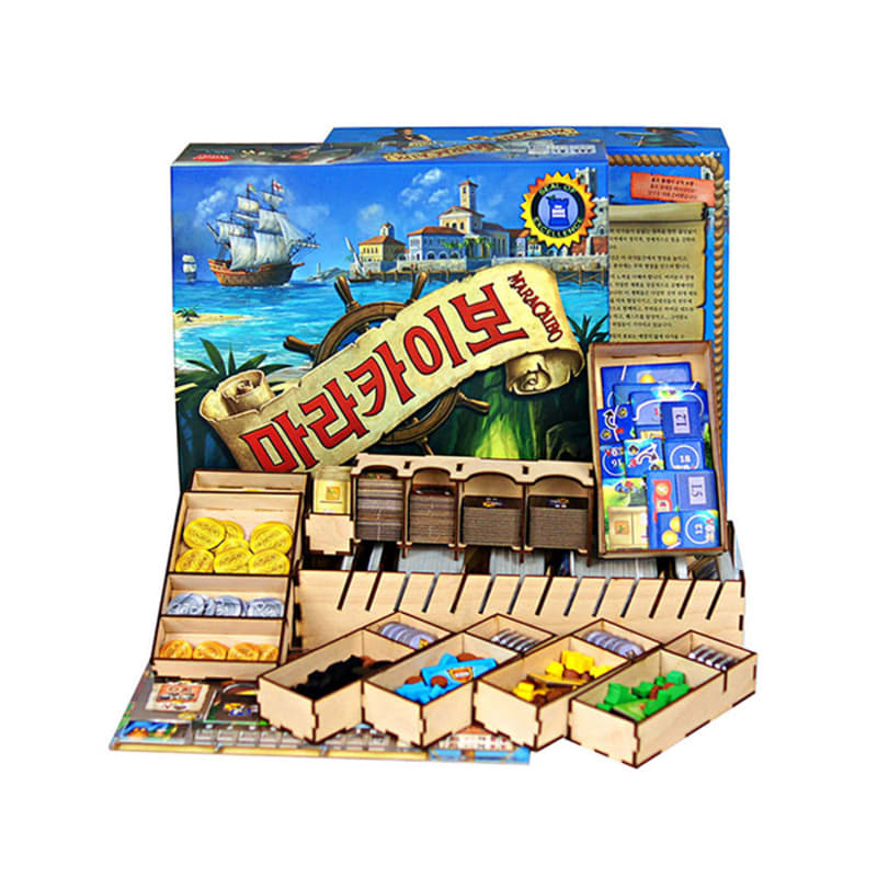 Maracaibo Organizer (with overlay) Board Game