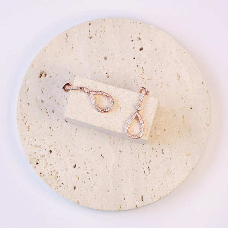 Earrings 14K Lafleur Drop Earrings