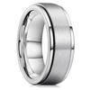 Men Women Fashion Stainless Steel Rings Wedding Engagement High Quality Accessory