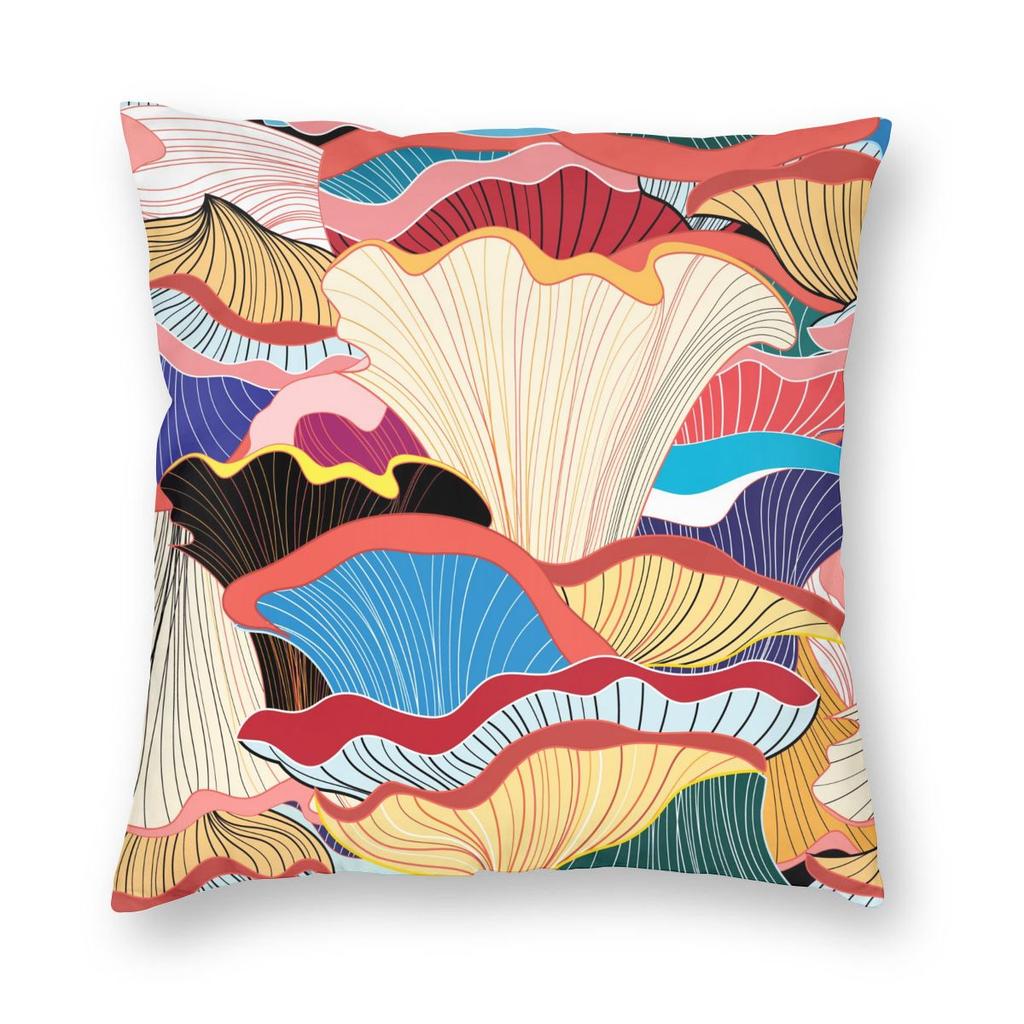 Simple Geometric Short Pillowcase Home Decoration Sofa  Car Office Cushion Cover