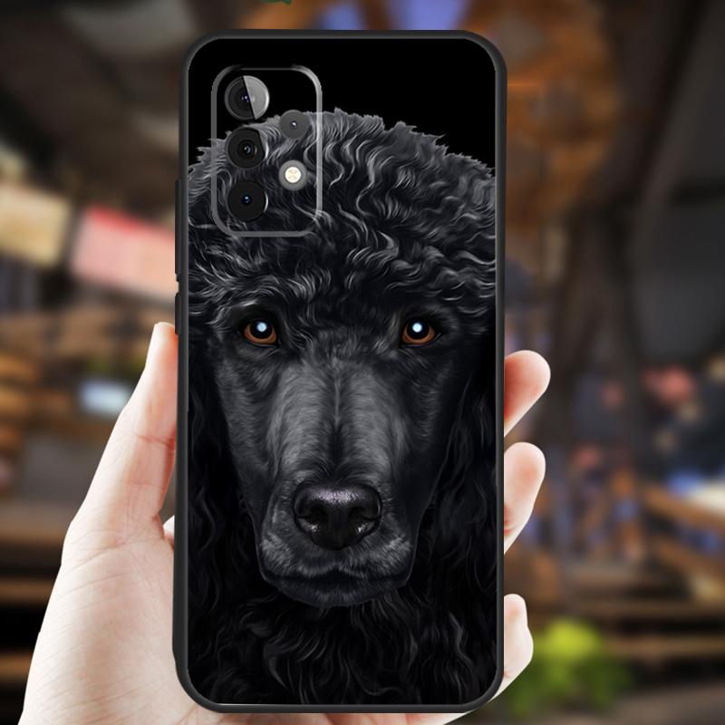 Poodle Dog Case For Samsung Galaxy A05 A06 A22 A53 A33 A26 A16 A56 A36 A32 A52 A54 A34 A14 A55 A15 A35