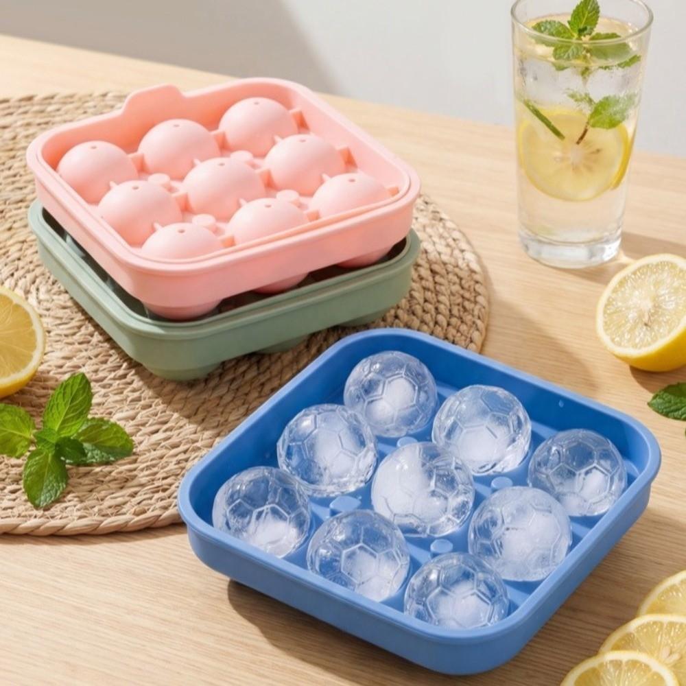 Non-stick Ice Ball Mold Silicone Ice Cube Maker Creative Whiskey Ice Mold Summer